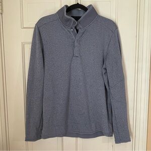 Under Armour Golf Sweatshirt Mens Large Gray Loose Fit Cold Gear Pullover